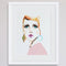 TWIGGY FASHIONISTA ARCHIVAL ART PRINT